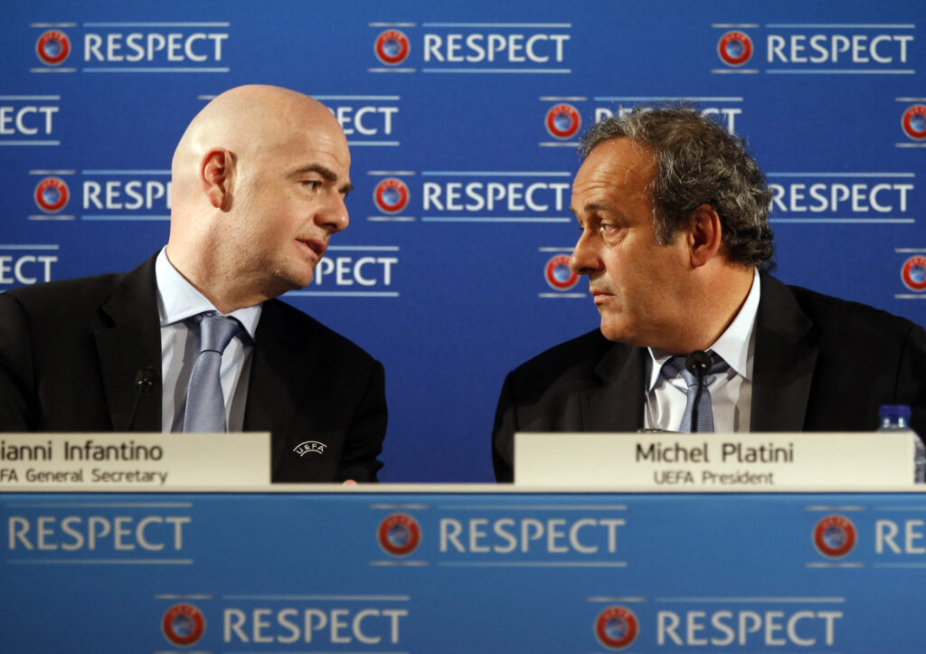 Guerre ouverte à la FIFA: Platini porte plainte contre Infantino pour dénonciation calomnieuse image principale